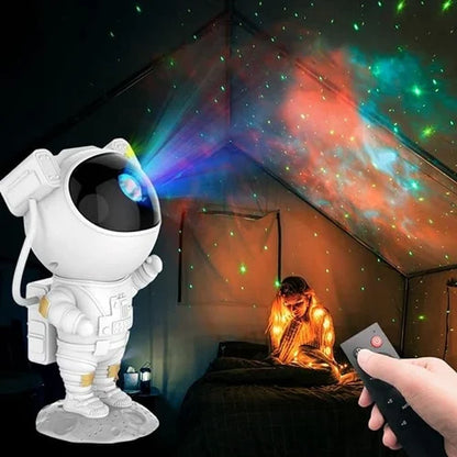 Astronaut Starry Sky Lamp in use