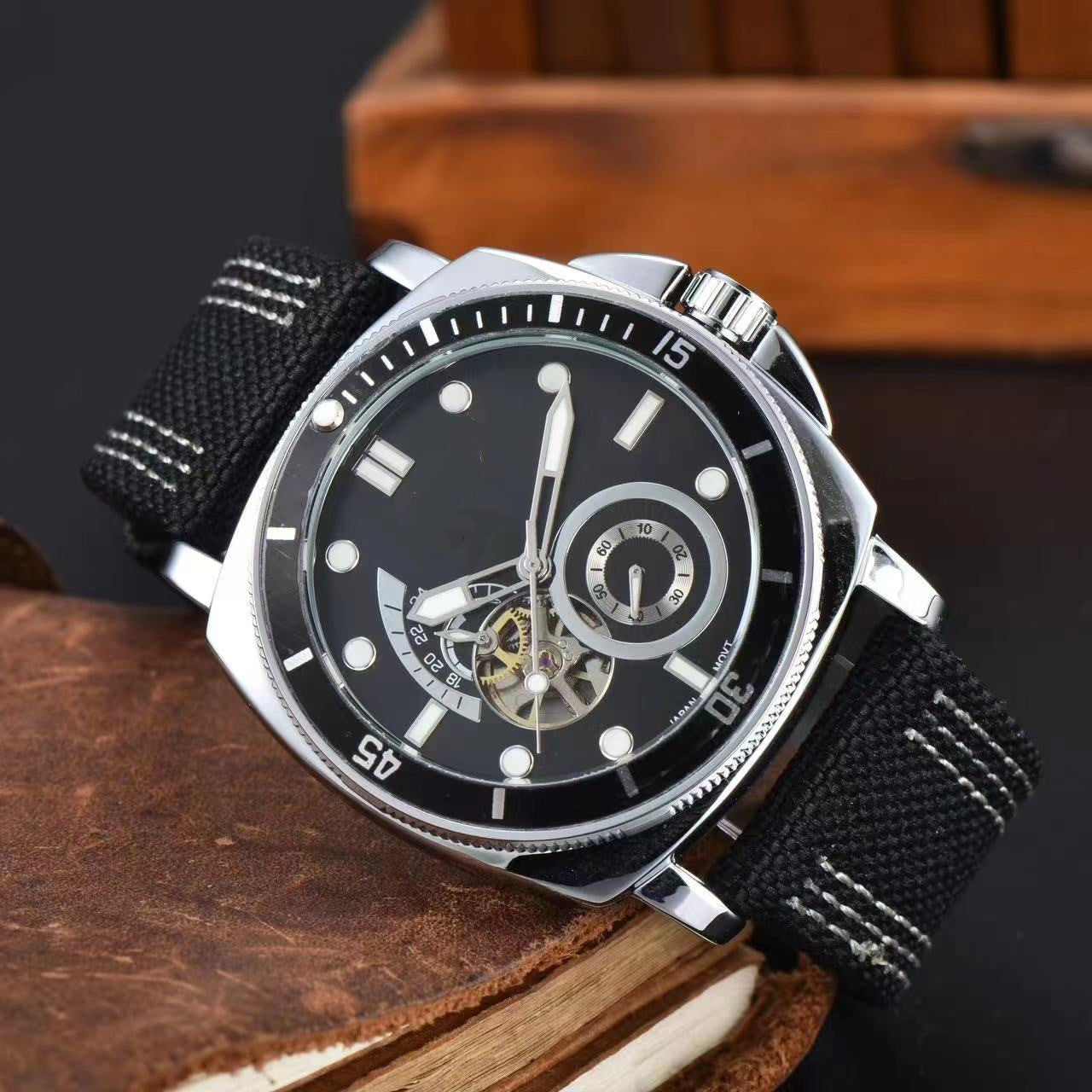 2024 cross-border hot model, exclusively for business, full-featured new model, hot model, men’s business running seconds sports mechanical watch