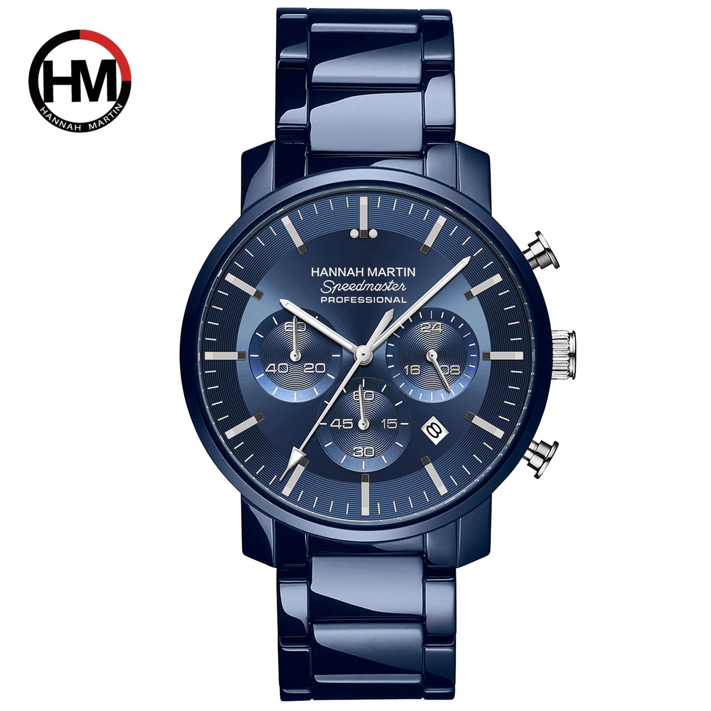 2024 new cross-border six-pin multi-function business men's waterproof calendar watch temperament men's watch factory wholesale