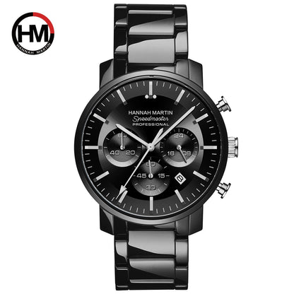 2024 new cross-border six-pin multi-function business men's waterproof calendar watch temperament men's watch factory wholesale