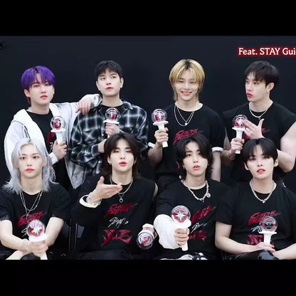 StrayKids2024 concert ATE ChkChkBoom Huang Xuanchen and Li Longfu same loose short-sleeved T-shirt