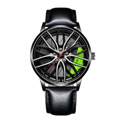 2024 foreign trade quartz movement men's watch wheel can rotate / non-rotatable non-mechanical watch fashion