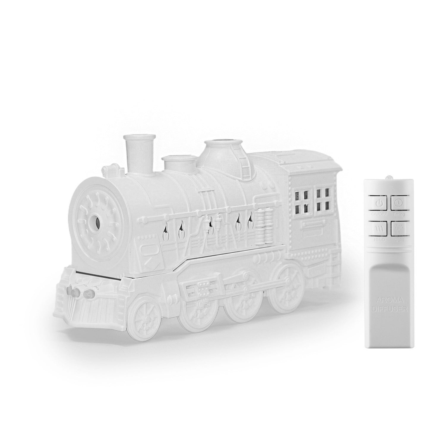 Bedroom hotel home retro creative versatile spray spit circle small train essential oil aromatherapy humidification office desk