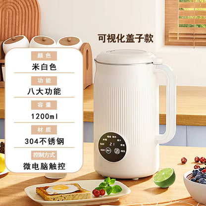 Home touch screen multi-functional soy milk machine