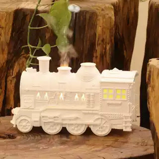 Bedroom hotel home retro creative versatile spray spit circle small train essential oil aromatherapy humidification office desk