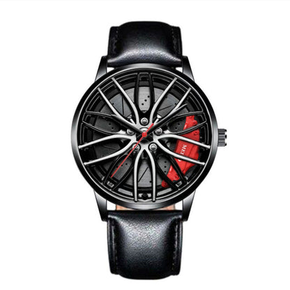 2024 foreign trade quartz movement men's watch wheel can rotate / non-rotatable non-mechanical watch fashion