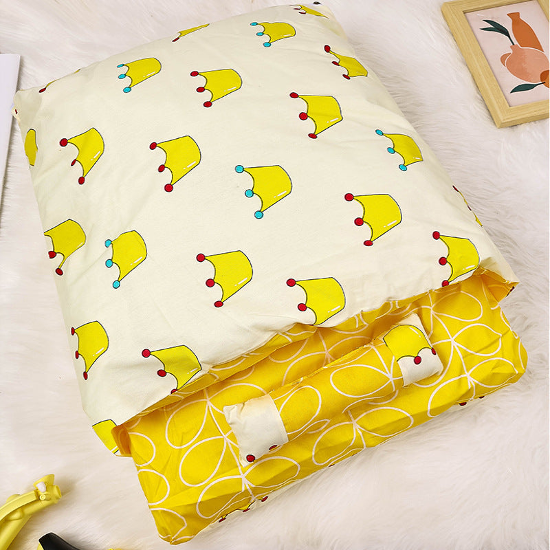 Cat bed factory direct sales cat mat winter warm pet quilt removable and washable Japanese cat sleeping bag