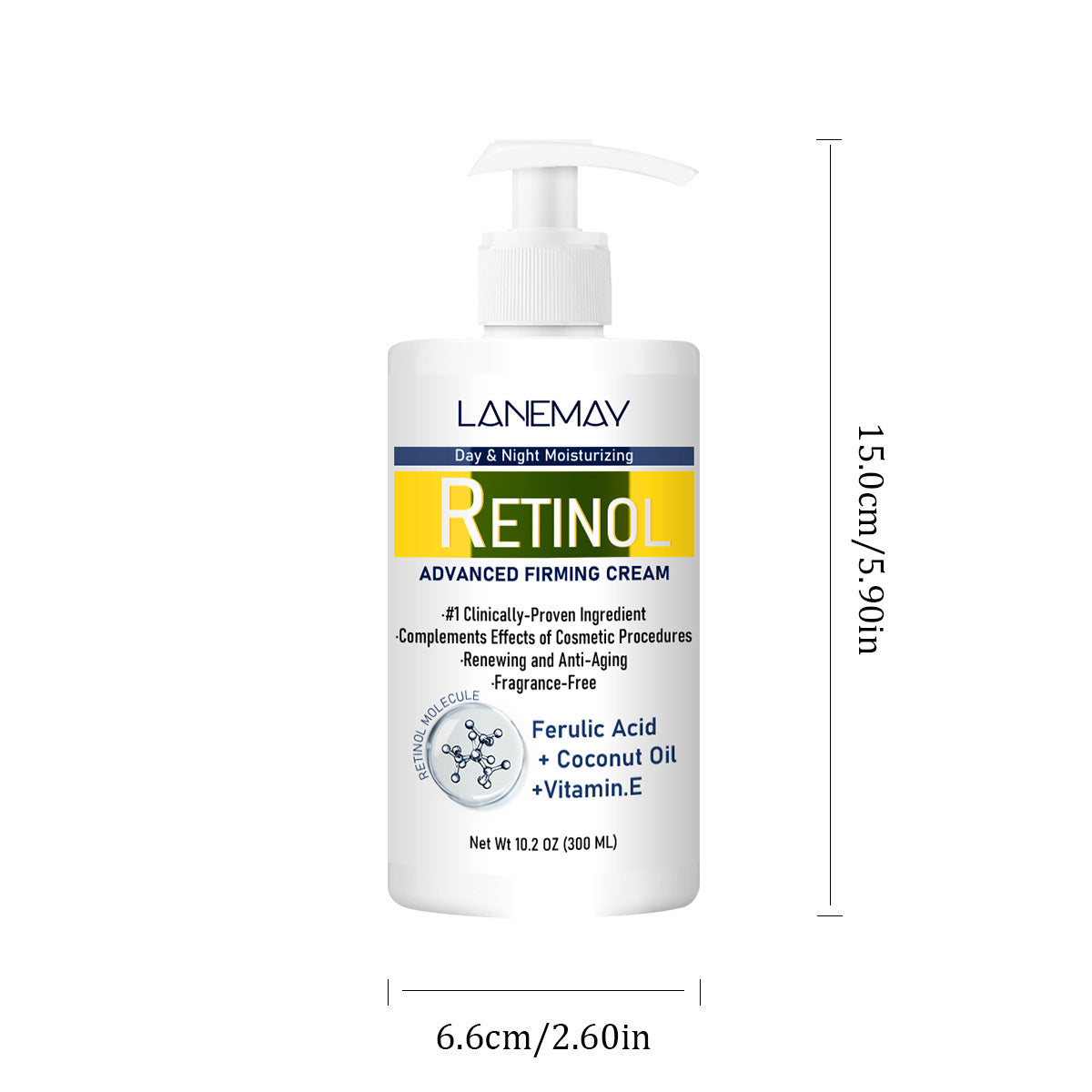 Cross-border Retinol Active Firming Body Lotion Moisturizing and Rejuvenating Cream Dry and non-greasy anti-drying