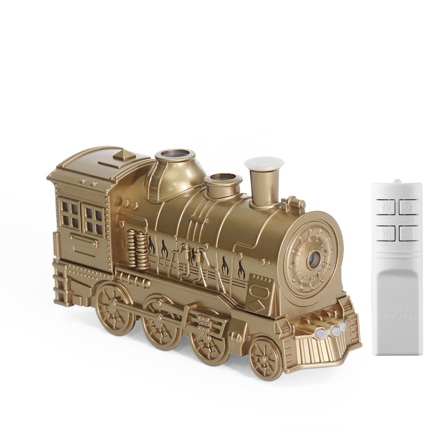 Bedroom hotel home retro creative versatile spray spit circle small train essential oil aromatherapy humidification office desk