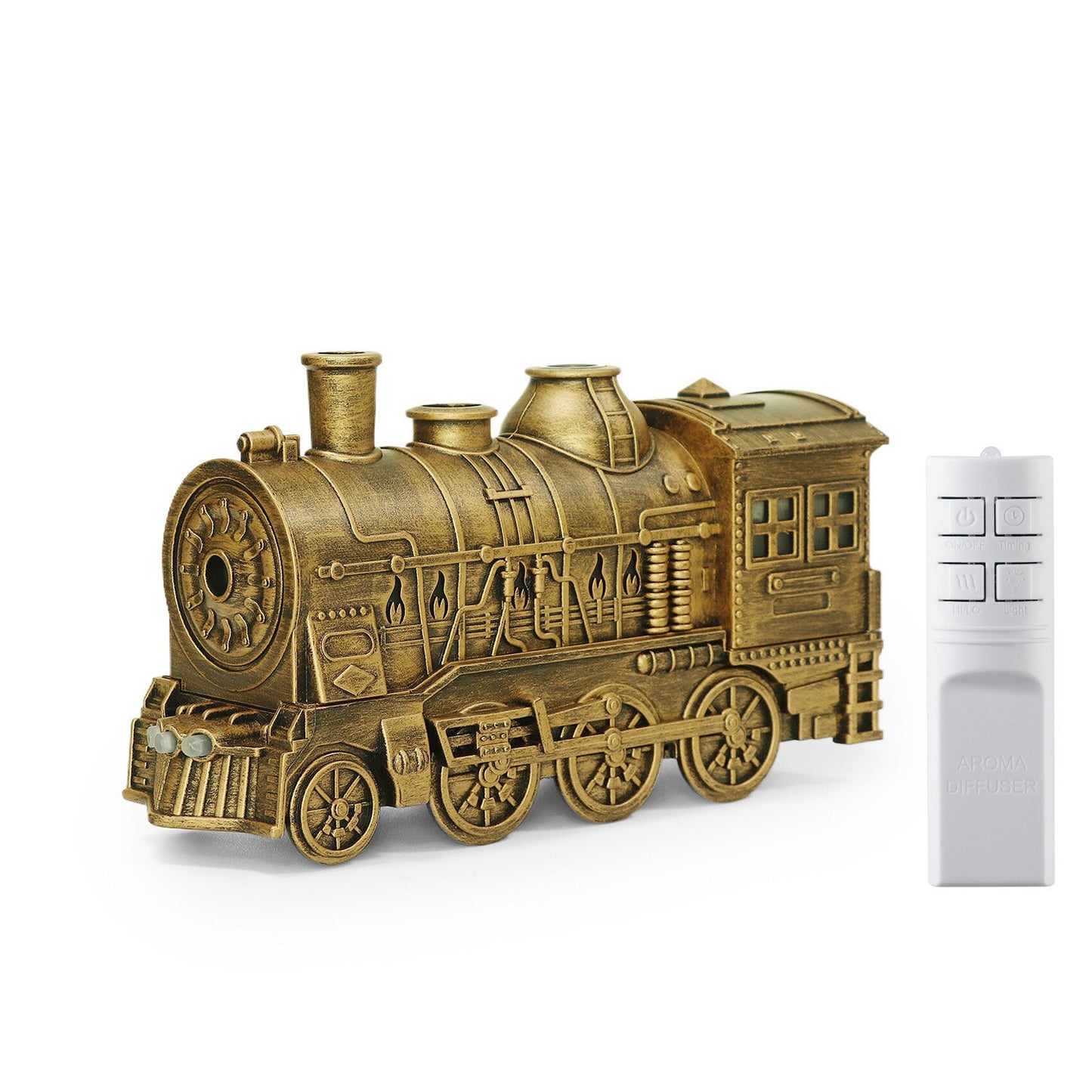 Bedroom hotel home retro creative versatile spray spit circle small train essential oil aromatherapy humidification office desk